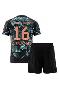 Bayern Munich Joao Palhinha #16 Babytruitje Uit tenue Kind 2024-25 Korte Mouw (+ Korte broeken)